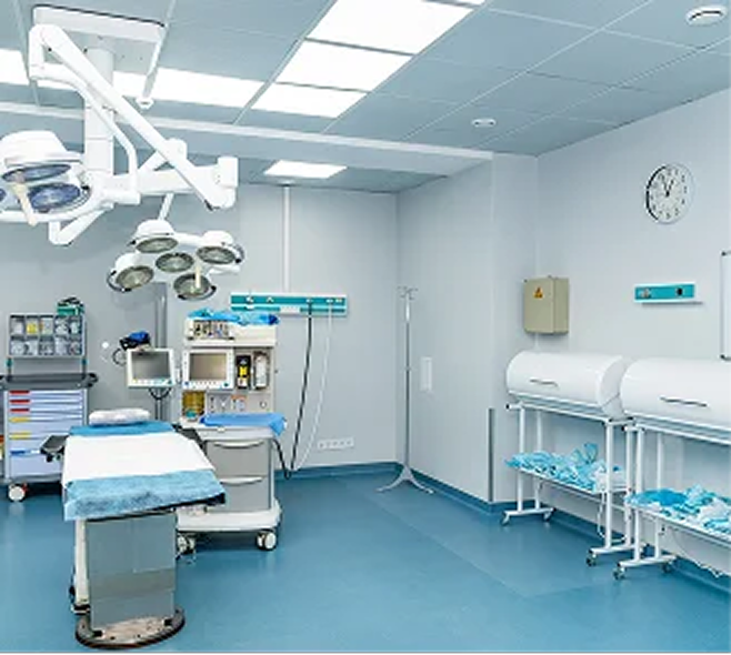 Modern medical facilities